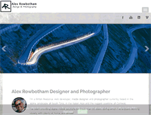 Tablet Screenshot of alexrowbotham.com